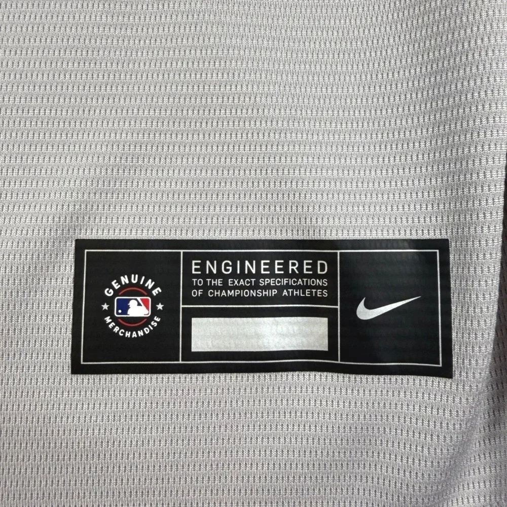 Nike New York Yankees‎ MLB Baseball Jersey Mens XL Grey Road T770 551343-010